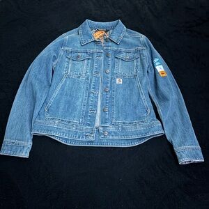 Brand new carhartt denim jacket